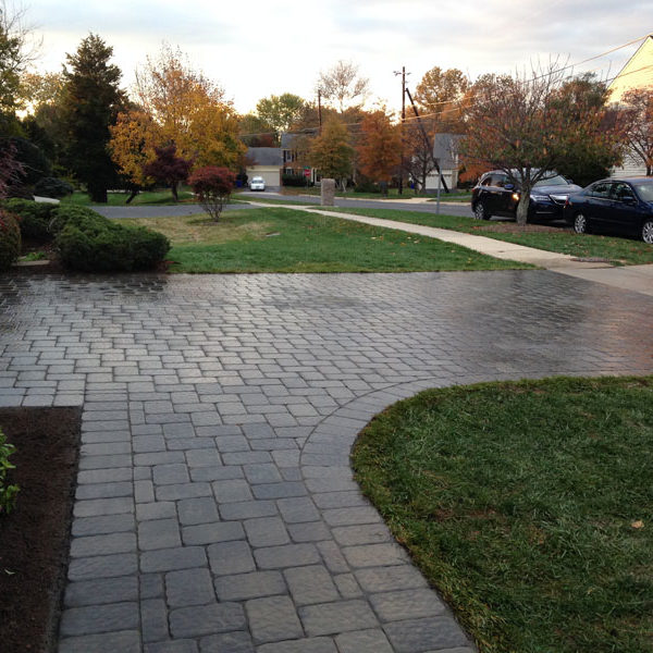 Interlocking Paver walkway and Driveway