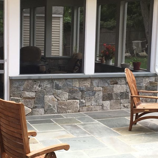 Stone wall veneer