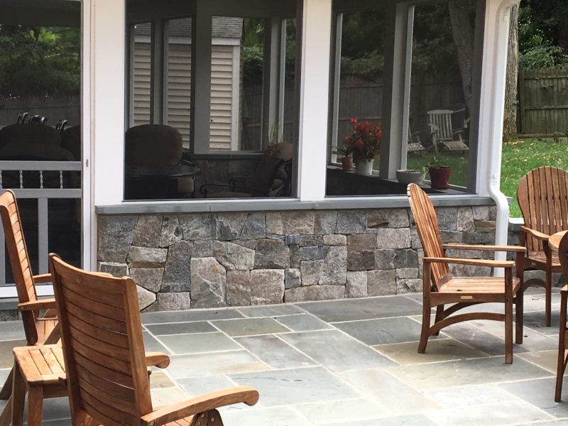 Stone wall veneer