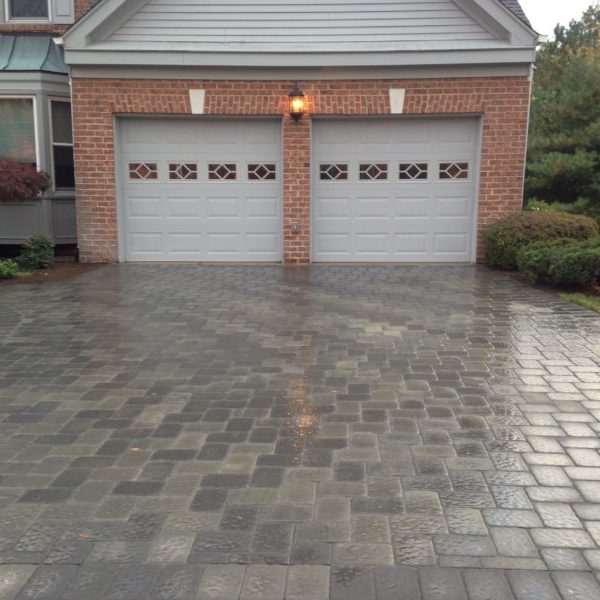 Paver driveway