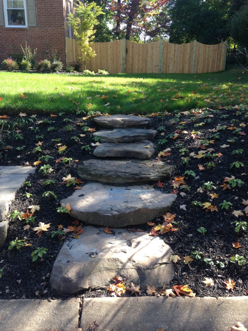 Boulder steps